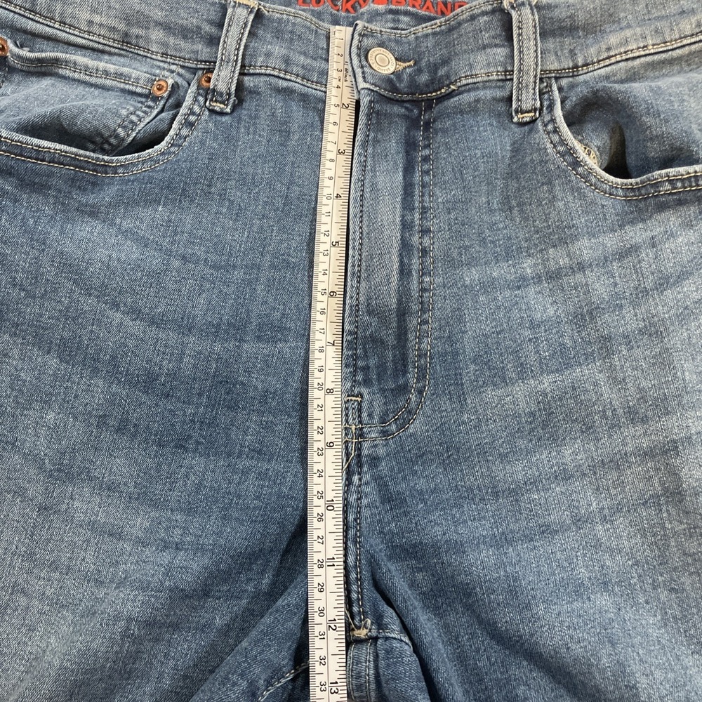 Lucky Brand 223 Straight Jeans Mens 36x29 Medium Wash Stretch Denim - Picture 15 of 16